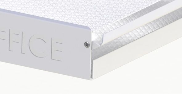 Офисный светодиодный светильник с блоком аварийного питания (3 часа) LC 27-OFFICE IP65 OP 5000K A3